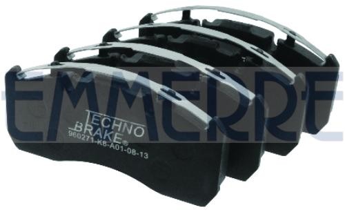 EMMERRE 960271 Bremsbeläge für RENAULT TRUCKS D-Serie LKW in Original Qualität