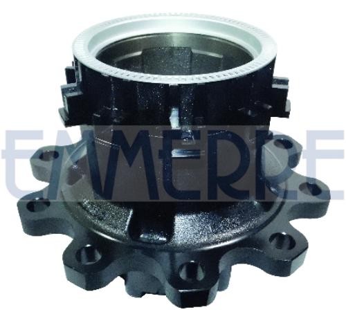 EMMERRE 10x335, with wheel bearing, with ABS sensor ring, Rear Axle Wheel Hub 931752 buy