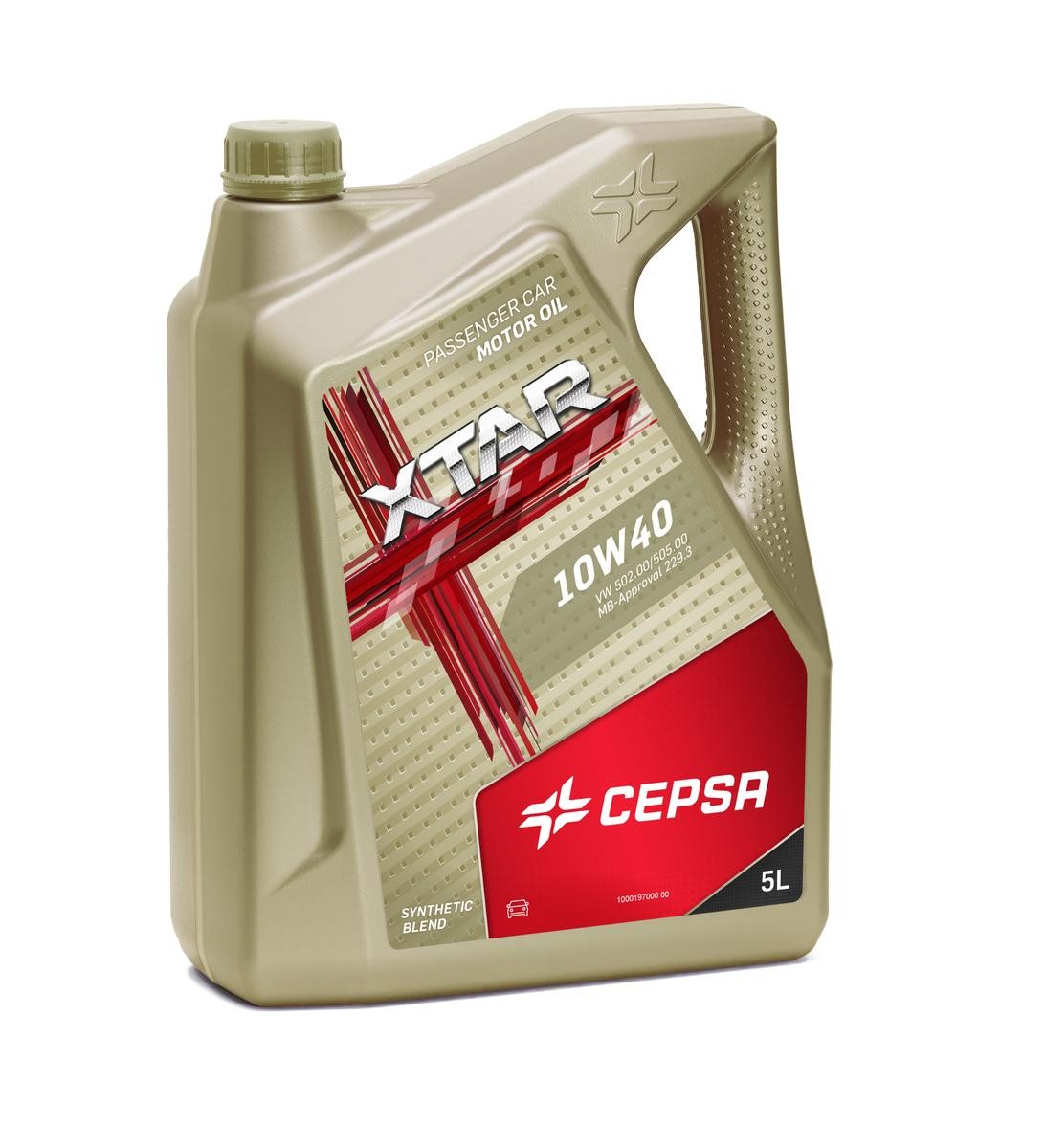 Car oil CEPSA 10W-40, 5l, Synthetic, Synthetic Oil longlife 513973090