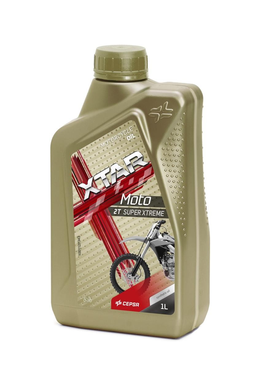 Buy Engine oil CEPSA diesel 514194191 XTAR, MOTO 2T SUPER XTREME 1l, Synthetic, Synthetic Oil