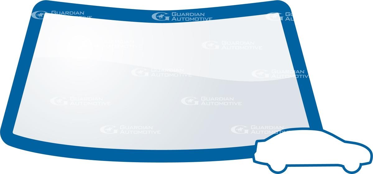 GLAVISTA Trim- / Protection Strip, windscreen 800087 Volkswagen CADDY 2000