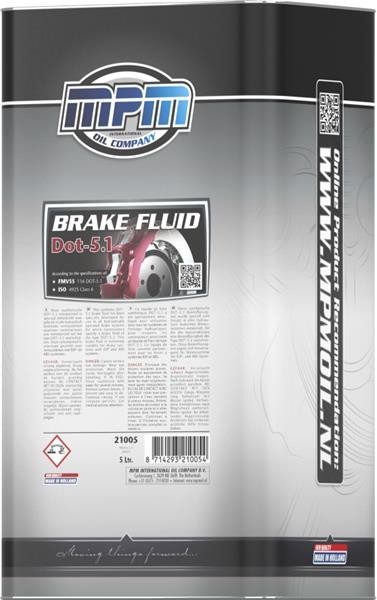 MPM DOT 5.1 21005 Brake oil FORD Focus Mk2 Box Body / Estate 1.8 Flexifuel 125 hp Petrol/Ethanol 2009 price