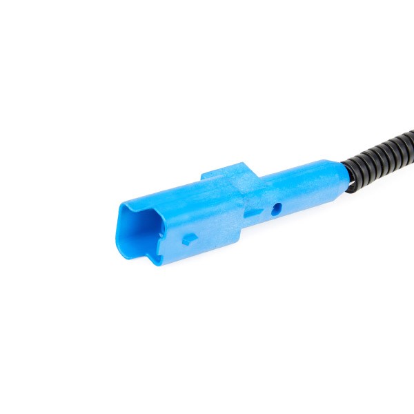 RIDEX PLUS 412W0090P ABS sensor Front axle both sides, Hall Sensor, 2-pin connector, 1040mm, 1170mm, 34,3mm, blue
