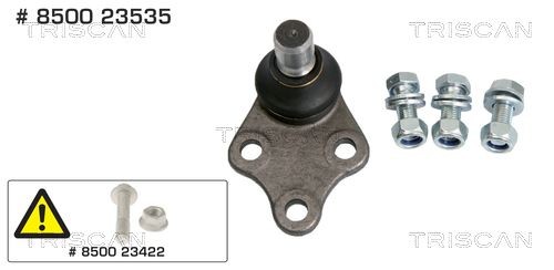 TRISCAN 850023535 Suspension ball joint Mercedes Vito Mixto W639 113 CDI 4x4 136 hp Diesel 2022 price