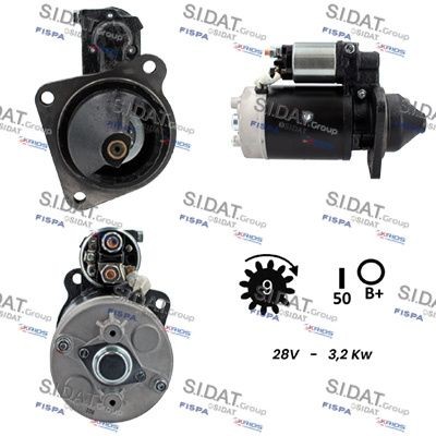 SIDAT S24BH0157A2 Starter motor 117 9470