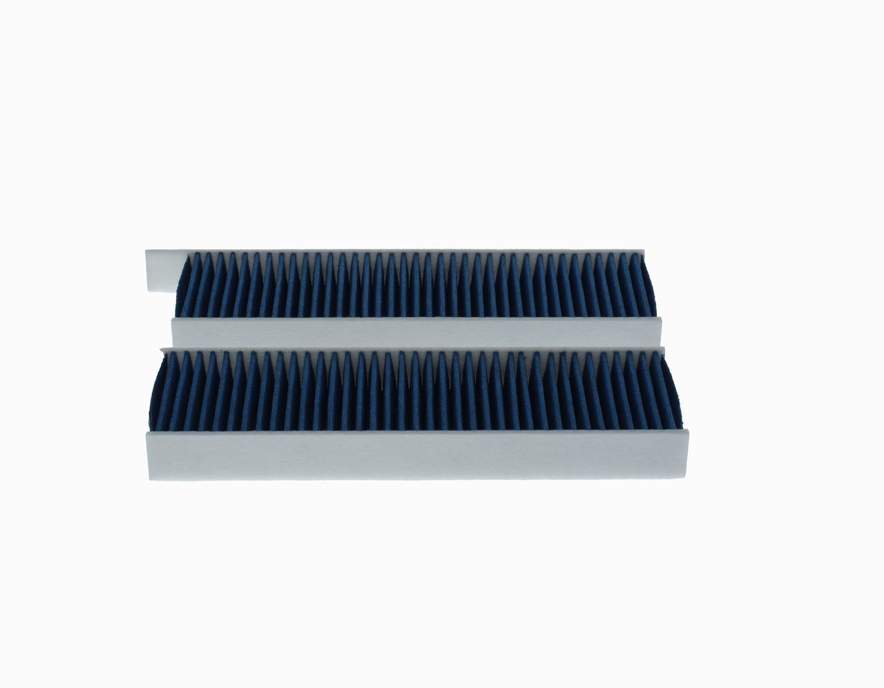 BOSCH 0986628610 Air conditioner filter Activated Carbon Filter, Particulate filter (PM 2.5), with anti-allergic effect, with fungicidal effect, with antibacterial action, 292 mm x 95 mm x 30 mm