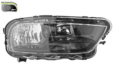 VAN WEZEL 0959962V Front lights Citroen C4 Cactus 1.2 THP 110 110 hp Petrol 2024 price