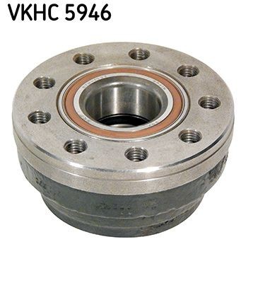 VKBA 3551 SKF without ABS sensor ring, Front Axle Wheel Hub VKHC 5946 buy