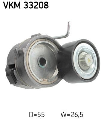 Belt tensioner pulley SKF - VKM 33208