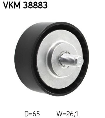 SKF VKM 38883 Deflection / guide pulley, v-ribbed belt BMW 2 Series 2012 price