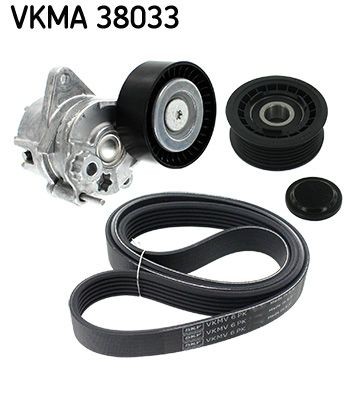 VKM 31041 SKF VKMA38033 Deflection / Guide Pulley, v-ribbed belt K04627509AA