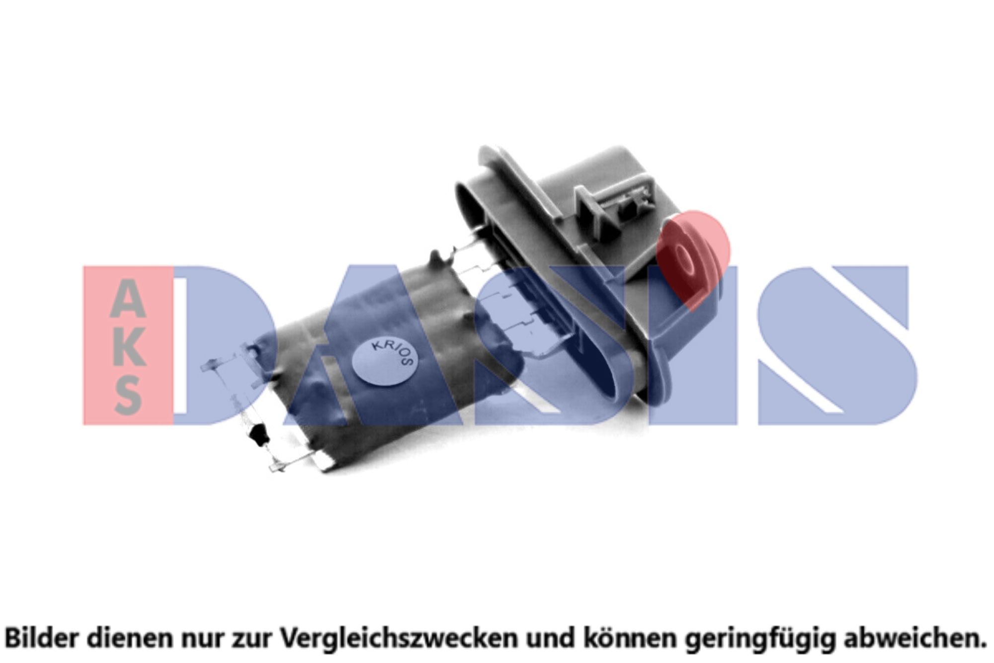 AKS DASIS 740003N Blower motor resistor 001 821 76 60