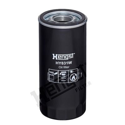 6086100000 HENGST FILTER 104 mm Filter, operating hydraulics HY831W buy