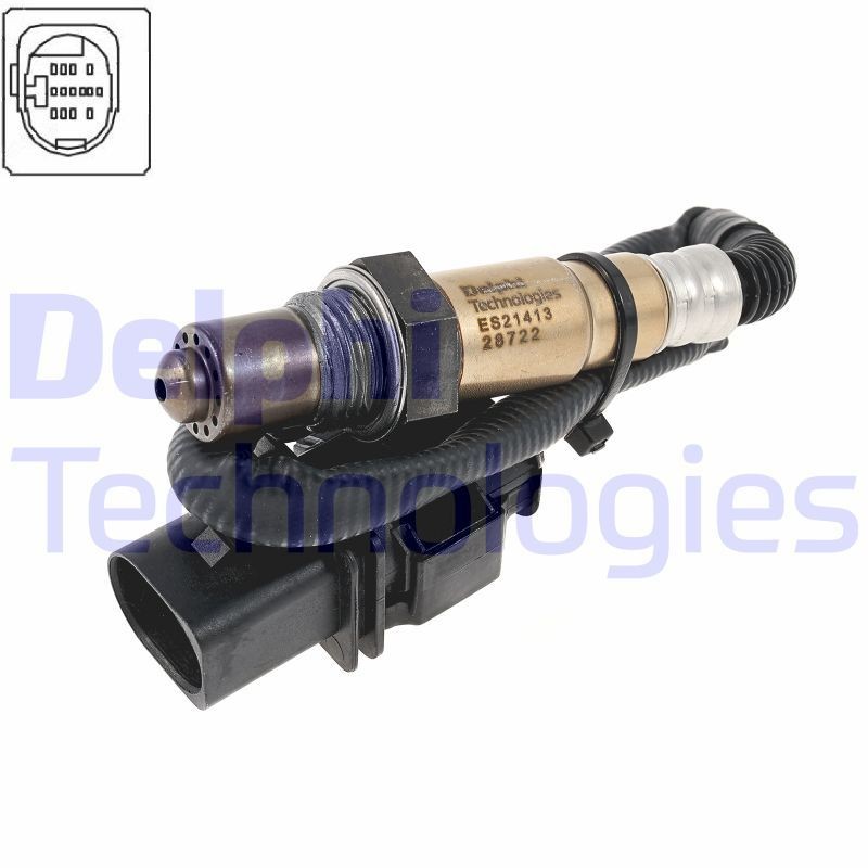 DELPHI ES2141312B1 Oxygen sensor RENAULT Scénic III (JZ0/1_) 1.6 dCi (JZ00, JZ12) 130 hp Diesel 2023