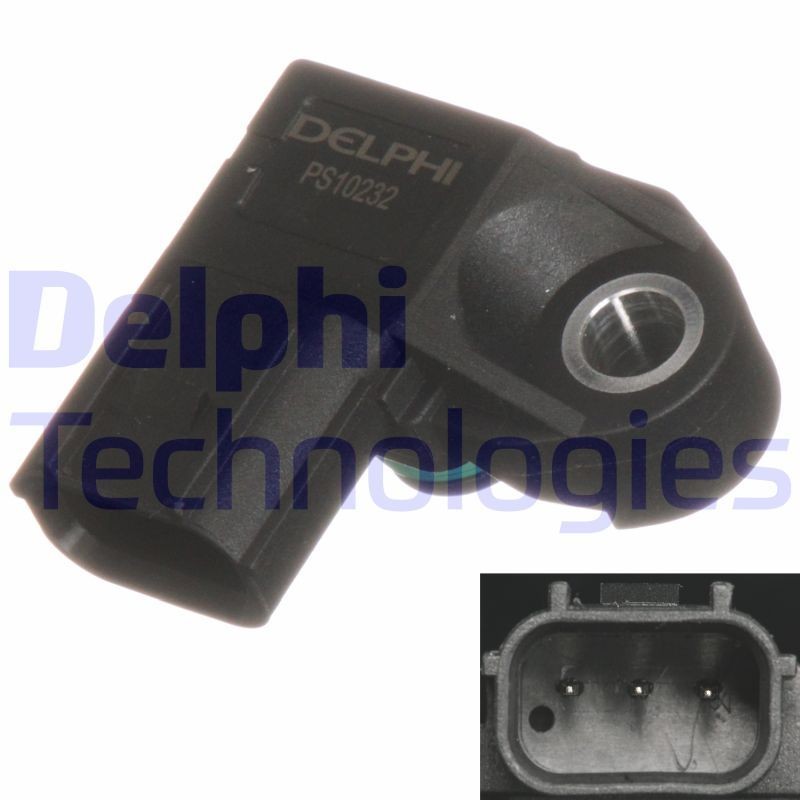 DELPHI Sensor, intake manifold pressure PS10232-12B1