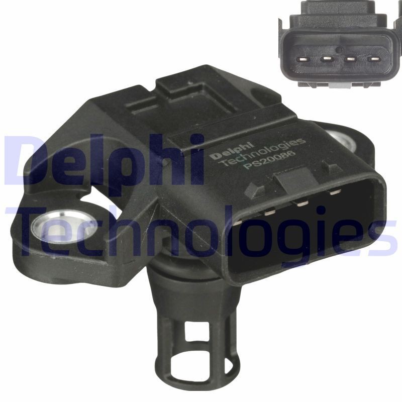 DELPHI PS20086-12B1 Air Pressure Sensor, height adaptation 8942147010