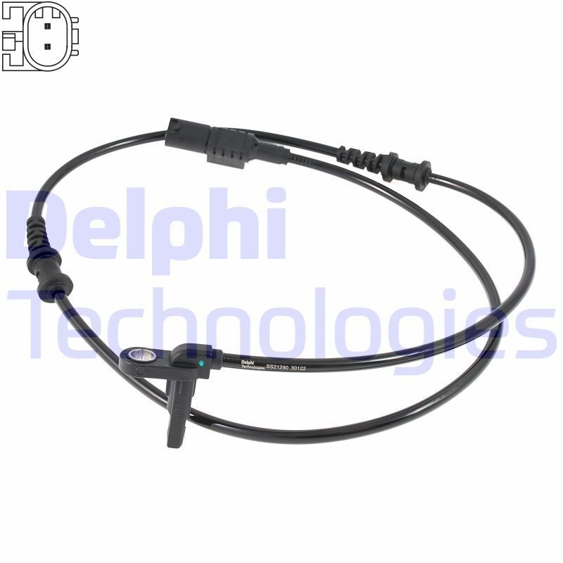 DELPHI Active sensor, 910mm Sensor, wheel speed SS21290-12B1 buy