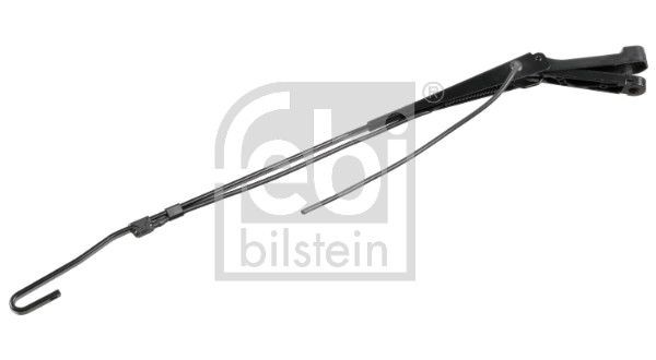 Windscreen wiper arm FEBI BILSTEIN Front Axle Right, with integrated washer fluid jet - 180301