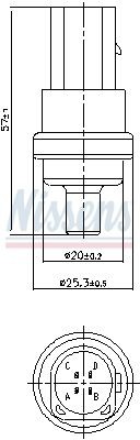 NISSENS 961579 Ladeluftkühler für DAF XF 105 LKW in Original Qualität