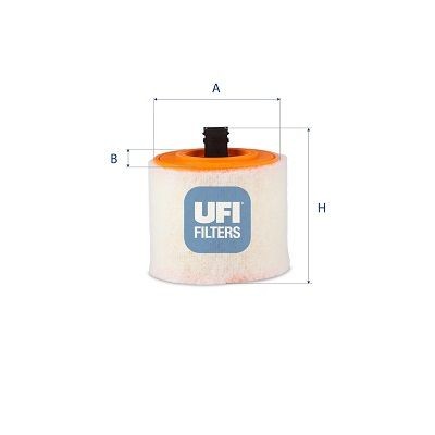 UFI 27.F37.00 Air filter 13489640