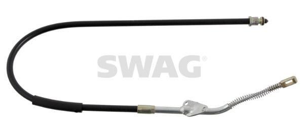 SWAG 33 10 6695 Hand brake cable Right Rear, 1116mm