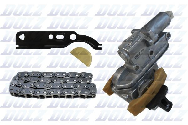 Original DOLZ 02KCJ014 Cam chain kit SKCA042 for AUDI A4
