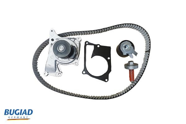 BUGIAD BTB56541 Water pump + timing belt kit MERCEDES-BENZ SPRINTER 2001 in original quality