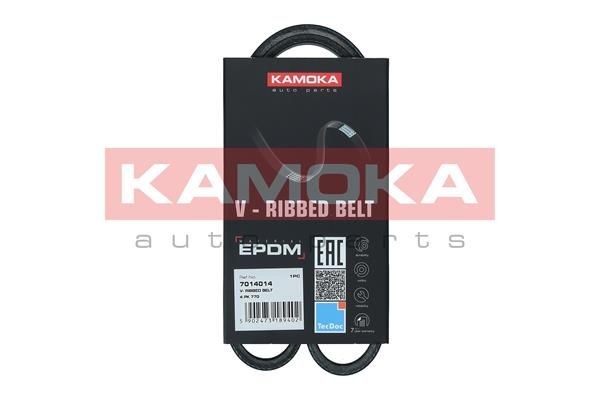 KAMOKA 770mm, 4, EPDM (ethylene propylene diene Monomer (M-class) rubber) Number of ribs: 4, Length: 770mm Alternator belt 7014014 buy