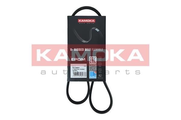 7014051 KAMOKA Alternator belt FIAT 922mm, 4, EPDM (ethylene propylene diene Monomer (M-class) rubber), Elastic