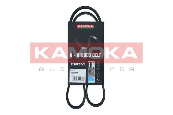 7015028 KAMOKA Alternator belt JAGUAR 975mm, 5, EPDM (ethylene propylene diene Monomer (M-class) rubber)