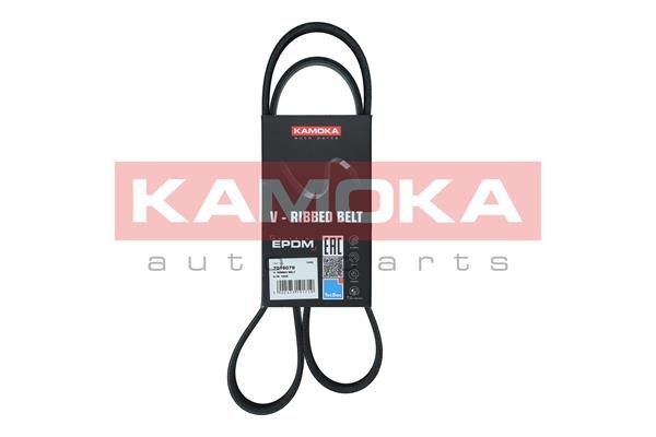 7016079 KAMOKA Alternator belt FIAT 1205mm, 6, EPDM (ethylene propylene diene Monomer (M-class) rubber)