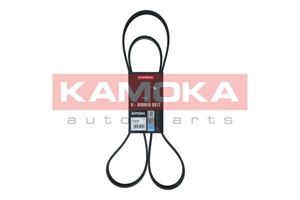 7016153 KAMOKA Alternator belt JAGUAR 1750mm, 6, EPDM (ethylene propylene diene Monomer (M-class) rubber)