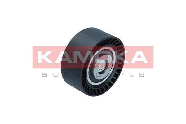 BMW 5 Series Tensioner pulley, v-ribbed belt 19171309 KAMOKA R0452 online buy