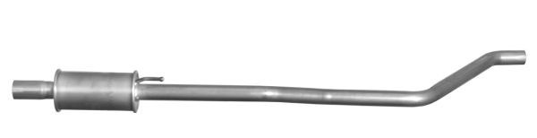Hyundai GALLOPER Middle silencer IMASAF 40.32.06 cheap