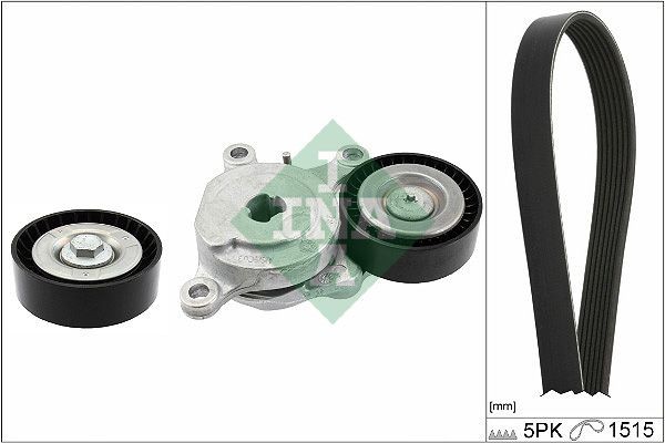 INA 529054310 Tensioner pulley A2742020019