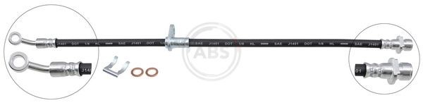 Buy Brake hose A.B.S. SL 1271 - Pipes and hoses parts HONDA Insight I Coupe (ZE) online