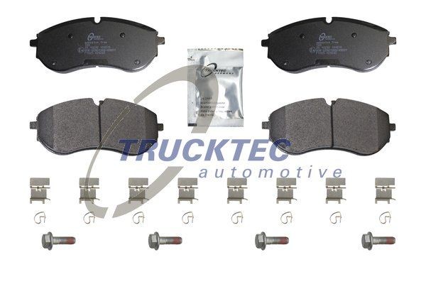 Volkswagen TRANSPORTER Disk brake pads 19172907 TRUCKTEC AUTOMOTIVE 07.35.329 online buy