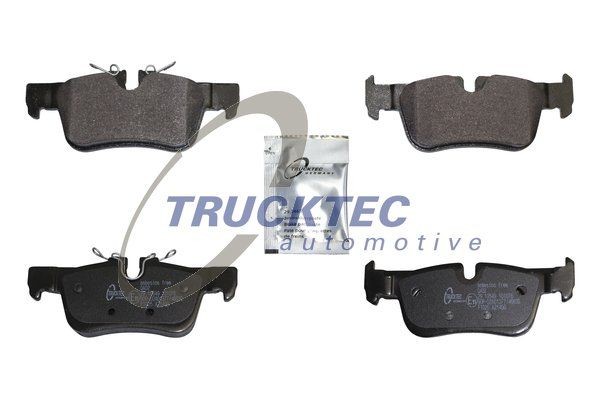 Original 08.35.265 TRUCKTEC AUTOMOTIVE Brake pads OPEL