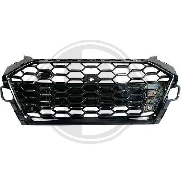 DIEDERICHS 1020842 Audi A4 2002 Front grill