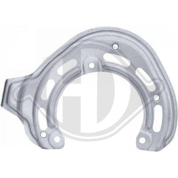 Opel TIGRA Splash Panel, brake disc DIEDERICHS 9331012 cheap