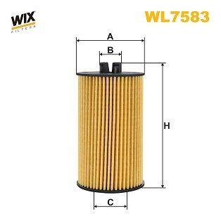 WIX FILTERS WL7583 Oil filter 55 584 685