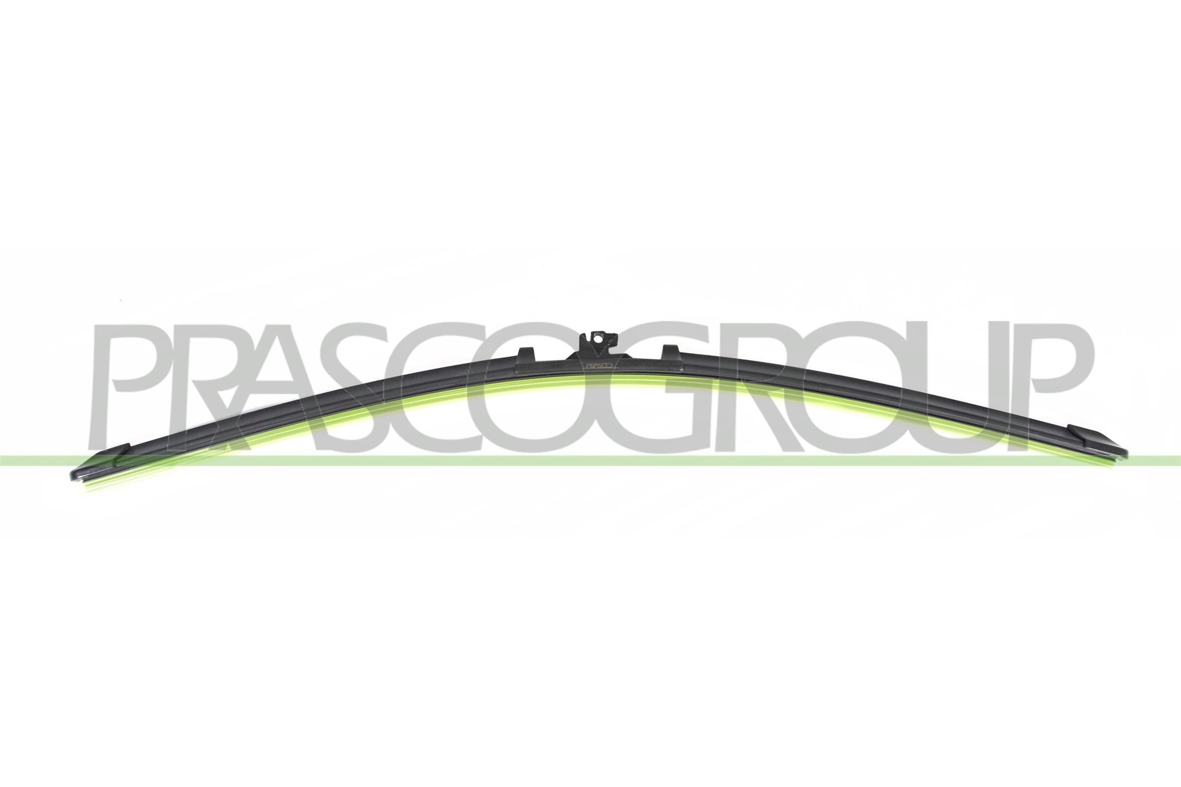 Wiper blade PRASCO 550 mm Front, Flat wiper blade, 22 Inch , with adapter - WB2000111