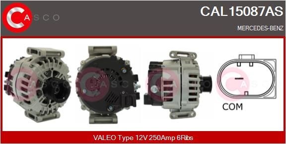 CASCO CAL15087AS Alternator Freewheel Clutch 000 906 16 22