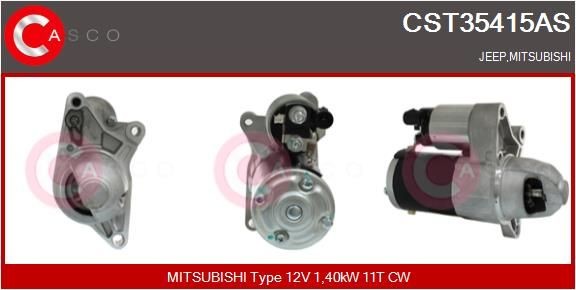 CASCO CST35415AS Starter motor JEEP experience and price
