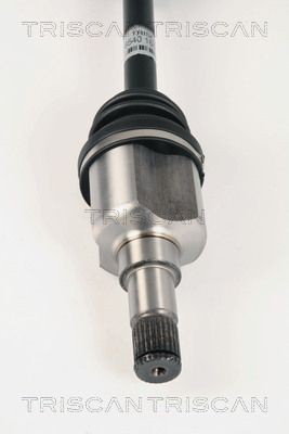 854016574 CV shaft 8540 16574 TRISCAN 613mm, for vehicles with ABS, for vehicles without ABS