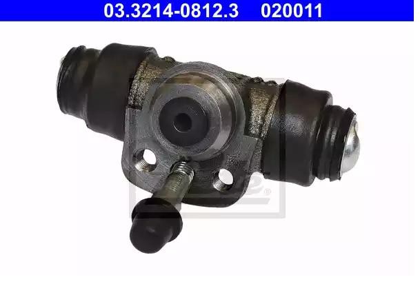03.3214-0812.3 ATE Brake wheel cylinder AUDI 14,3 mm, Grey Cast Iron