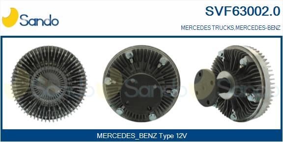 SANDO SVF63002.0 Fan clutch 906 200 18 22