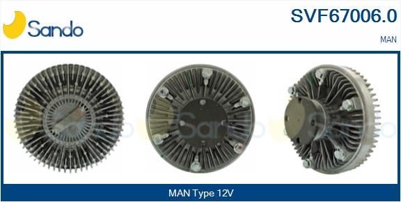 SANDO SVF67006.0 Fan clutch 51.06630.0082