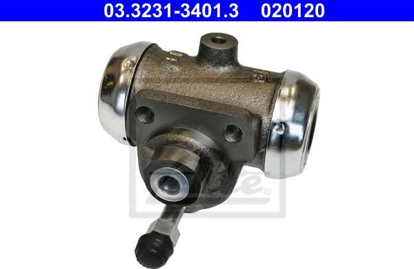 Wheel cylinder ATE 31,8 mm, Grey Cast Iron - 03.3231-3401.3