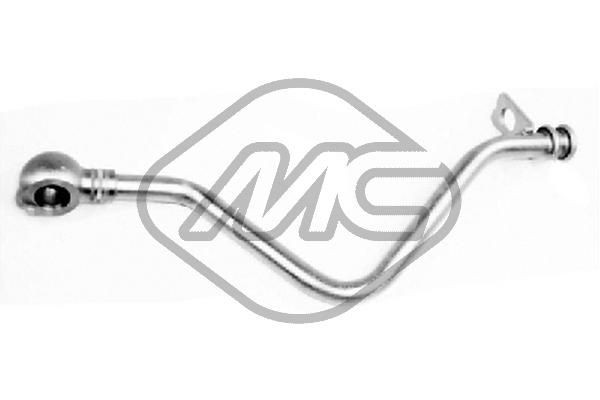 Metalcaucho 92557 Oil Pipe, charger 646 180 01 20